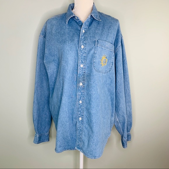 Disney Denim Shirt Xl Hunchback Notre 